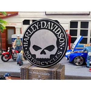 ハーレーダビッドソン　オフィシャル　エンブレムデカール　（ハーレースカル）　■　アメリカン雑貨　アメ...