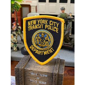 アメリカンポリス　ワッペン　（NYPD/ニューヨーク市警）　■　アメリカン雑貨　アメリカ雑貨