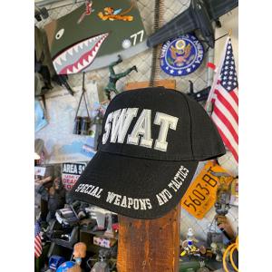 米特殊部隊SWAT　（スワット）　ミリタリーキャップ　■　アメリカン雑貨　アメリカ雑貨