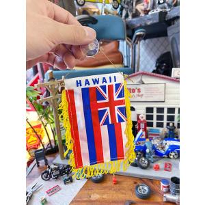 ハワイ州旗ミニバナー ■ アメリカン雑貨 アメリカ雑貨