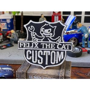 フィリックス　カスタムアートワッペン　（スパナ）　■　アメリカン雑貨　アメリカ雑貨