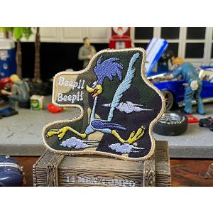 クラシック　ロードランナー　ワッペン　（カモフラ）　■　アメリカン雑貨　アメリカ雑貨