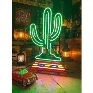 【即納】【在庫あり】 【6ヶ月保証付き】カクタス　ネオン管 ■ アメリカン雑貨 アメリカ雑貨
