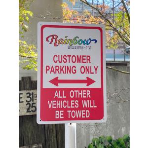 レインボードライブイン　パーキングサイン ■ アメリカン雑貨 アメリカ雑貨