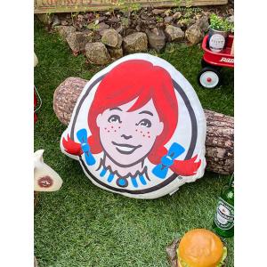ウェンディーズ　クッション ■ アメリカン雑貨 アメリカ雑貨