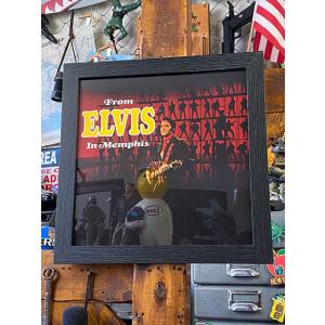エルヴィス・プレスリー　アルバムカバー・アートフレーム　（ライブ・イン・メンフィス）　■　アメリカン...