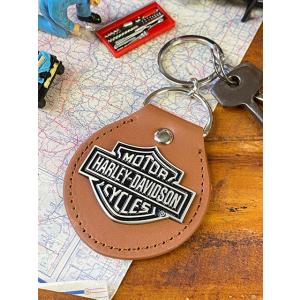 Harley Davidson（ハーレー・ダビッドソン） B&S ブラウンレザー キー