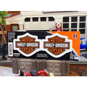 ハーレーダビッドソン　オフィシャルステッカー　デカール　（バー＆シールド/カラー/Sサイズ/2P）　...