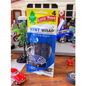リトルツリー　ヴェント・ラップ　4個入り　（ニューカー）　■ アメリカン雑貨 アメリカ雑貨