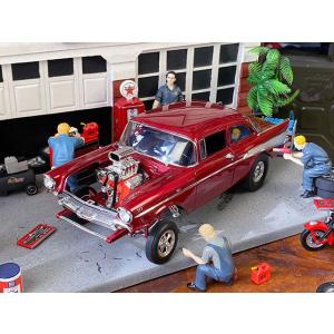 ACME 1:18 RAT FINK 1932 FORD BLOW HOT ROD ROADSTER with FIGURE