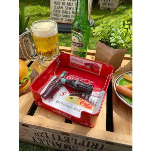 コカ・コーラ　ペーパーナプキンホルダー　（イエローシェル）　■　アメリカン雑貨　アメリカ雑貨