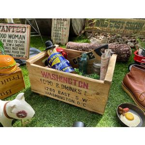 ガーデンボックス　スタッキング木箱　（ワシントン）　■　アメリカン雑貨　アメリカ雑貨