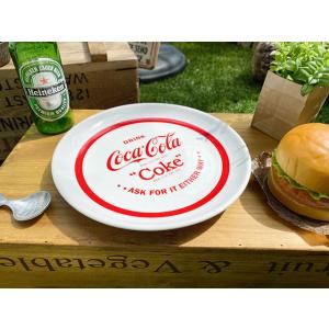 コカ・コーラ　ダイナープレート ■ アメリカン雑貨 アメリカ雑貨 お皿｜candytower