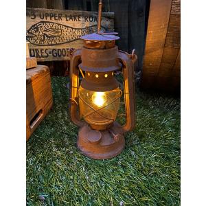 ヴィンテージLEDランタン　ラスティ ■ アメリカン雑貨 アメリカ雑貨 爆買