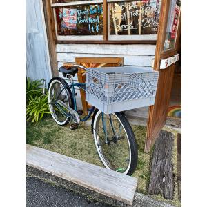 自転車の前カゴ用ステー　映画　E.T.　に登場したBMXみたいなミルククレートを取り付けする専用ステ...