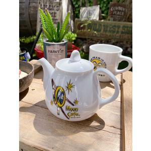 ムーンカフェ　ティーポット　300ml ■ アメリカン雑貨 アメリカ雑貨
