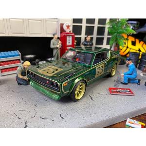 マイスト　1973年ニッサン　スカイラインGT-R　ケンメリ　（KPGC110）　ダイキャストミニカ...
