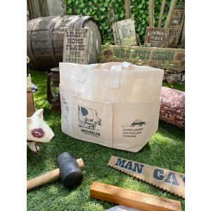 ミシュラン　6ポケット　トートバッグ　（バン）　■　アメリカン雑貨　アメリカ雑貨