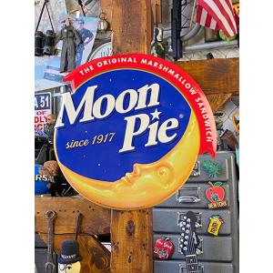 ムーンパイ　エンボスティンサイン　（ロゴマーク）　■ アメリカン雑貨 アメリカ雑貨