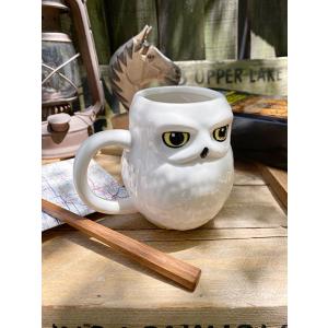 映画「ハリーポッター」ふくろう　ヘドウィグ　3Dマグカップ ■ アメリカン雑貨 アメリカ雑貨