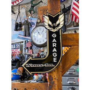 トランザムガレージ　ロードサイン風ブリキ看板 ■ アメリカン雑貨 アメリカ雑貨