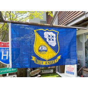 U.S.ネイビー　ブルーエンジェルス　ミリタリーフラッグ ■ アメリカン雑貨 アメリカ雑貨