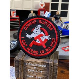 コミーバスターズ　ミリタリーワッペン　COMMIE BUSTERS  ■ アメリカン雑貨 アメリカ雑...