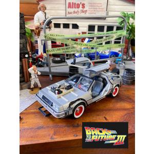 バックトゥザフューチャー3 デロリアン 1/24スケール模型　BTTF3 バックトゥザフューチャー3 デロリアン 1/24スケール模型 BTTF3