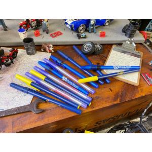 アメリカのアドバタイジングボールペン　（12本アソートセット）　■　アメリカン雑貨　アメリカ雑貨