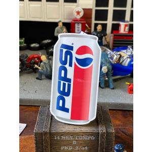 ペプシ　オフィシャルロゴステッカー　（90年代ロゴ/缶）　■　アメリカン雑貨　アメリカ雑貨