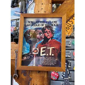 E.T.　ピクチャーフレーム　Sサイズ　（TVゲームカートリッジ）　■ アメリカ雑貨 アメリカン雑貨
