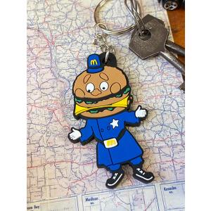 カンパニーキーホルダー　（ビッグマックポリス/スタンディング）　マクドナルド　■　アメリカン雑貨　ア...