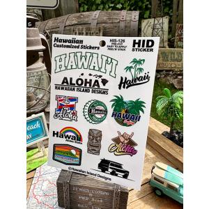 ハワイアン　カスタマイズ　ステッカー　（HAWAIIシリーズ）　■ アメリカン雑貨 アメリカ雑貨