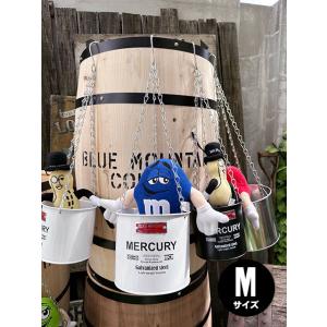 マーキュリー　ハンギングバケツ　Mサイズ　（ホワイト）　単品　■ アメリカン雑貨 アメリカ雑貨