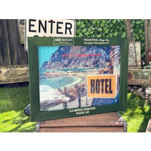 マーキュリー　ウッドピクチャーフレーム　（HOTEL）　■ アメリカン雑貨 アメリカ雑貨