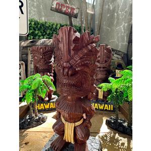 ハワイの神様 ヴィンテージティキ レジン製オブ...の詳細画像2