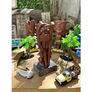 ハワイの神様 ヴィンテージティキ レジン製オブ...の詳細画像4