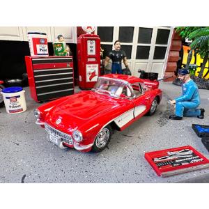 1950年代のアメ車のペダルカーを再現したミニカー 限定品 （1956