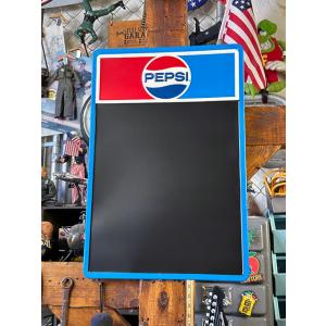 ペプシ　チョークボードサイン　（1970年代ロゴ）　■ アメリカン雑貨 アメリカ雑貨