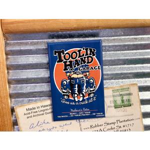 モーター＆ガレージ系　マグネットシート　（ツール・イン・ハンド・ガレージ）　■ アメリカン雑貨 アメ...