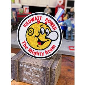 レディキロワット　ワッペン　（マイティアトム/ラウンド）　■ アメリカ雑貨 アメリカン雑貨