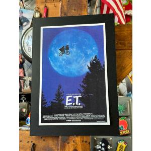 ハリウッドポスター #0014　映画「E.T.」劇場版ポスター　B4サイズ　※専用フレームは別売です ■ アメリカン雑貨｜candytower