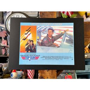 ハリウッドポスター #0055　映画「トップガン」コックピット　F-14　トム・クルーズ　B4サイズ　※専用フレームは別売です｜candytower