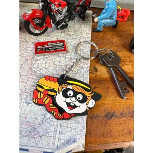 カンパニーキーホルダー　（ハンバーグラー）　マクドナルド　■　アメリカン雑貨　アメリカ雑貨