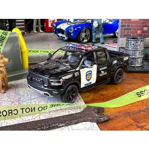 2019年ダッジ　ラム1500ピックアップ　ポリスカー　ダイキャストミニカー　1/46スケール ■ ...