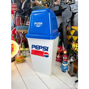 ペプシ　ダストビン　20Lサイズ　ゴミ箱　（ネイビーブルー）　単品　■　アメリカン雑貨　アメリカ雑貨...