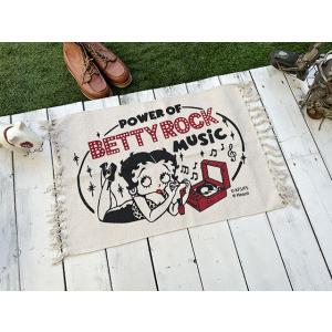 ベティ・ブープ　コットンマット　レギュラーサイズ　（ベティミュージック）　■ アメリカン雑貨 アメリ...