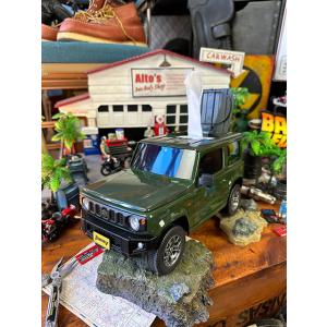 スズキ　軽ジムニー　ウェットティッシュケース　（ジャングルグリーン）　軽自動車　スズキ公認ライセンス...
