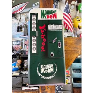 マウンテンデュー　自動販売機型エンボスティンサイン　ベンディングマシン ■ アメリカン雑貨 アメリカ...