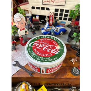 Coca Cola（コカコーラ） クラシック ティン ラウンド ボックス グッズ